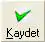 kaydet butonu